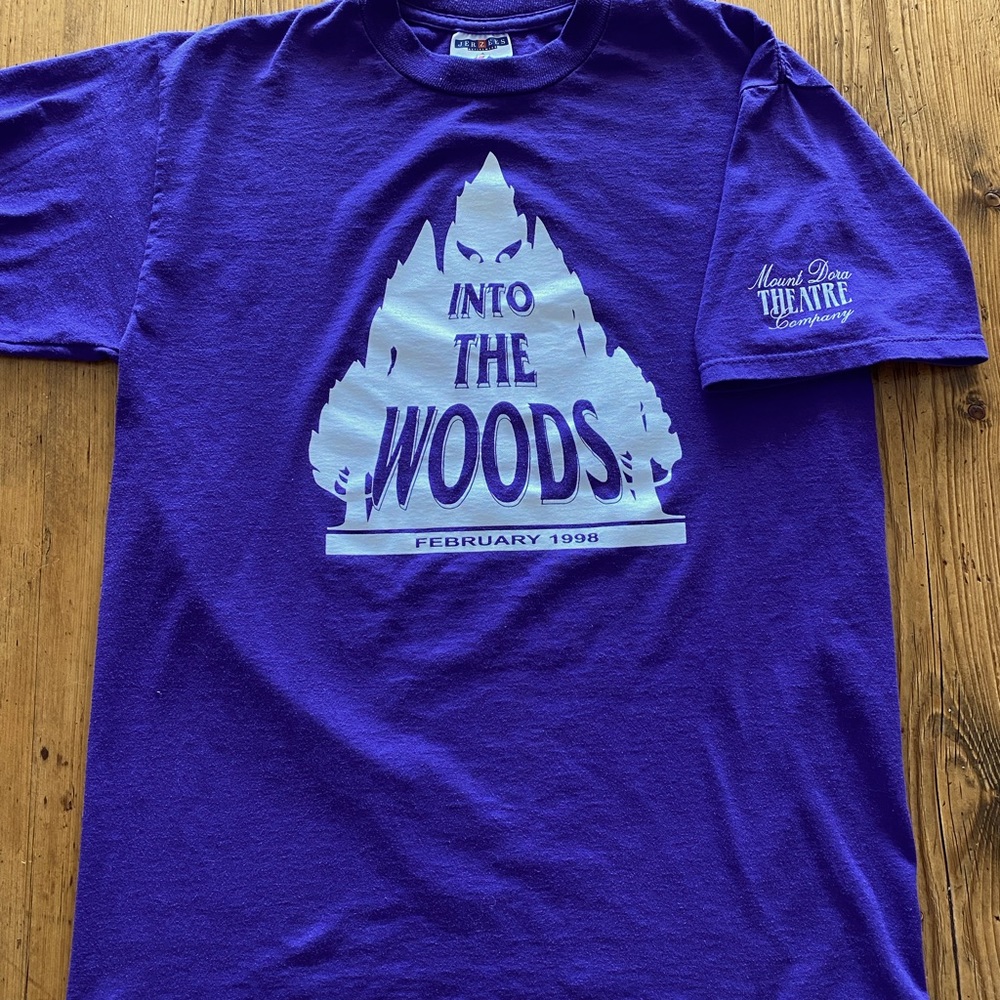 Into the Woods Graphic T-shirt. Size M.